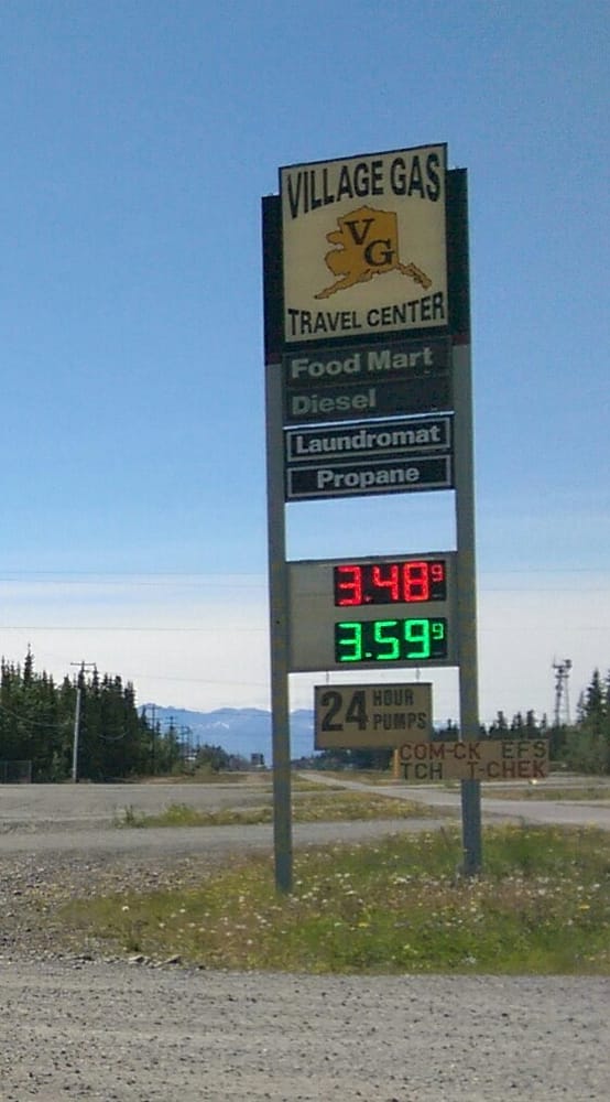VILLAGE GAS Updated July 2024 1313 Alaska Hwy, Tok, Alaska Gas Stations Phone Number Yelp