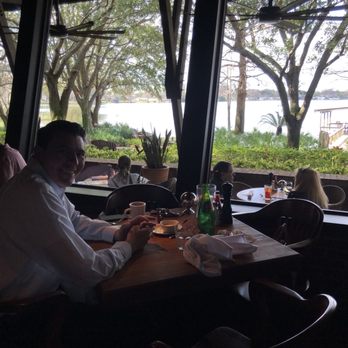 Hillstone Restaurant - Not the best picture, but view from our table inside. Doesn't do it justice. - New American Near Me - Winter Park, Florida Hillstone Restaurant - Not the best picture, but view from our table inside. Doesn't do it justice. - New American Near Me - Winter Park, Florida