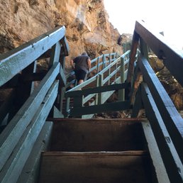 Stairs to the Ice Cave Stairs to the Ice Cave