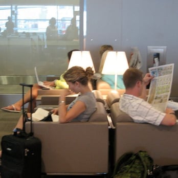 Porter Airlines - Chizzillin' in the Toronto lounge. - Airlines Near Me - Toronto, Ontario