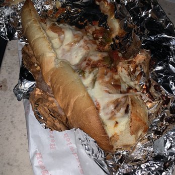 Manhattan Pizza - Sausage & Peppers sub. - Italian Near Me - W Palm Beach, Florida
