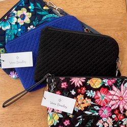 Vera Bradley - St. Augustine - #VeraBradley wristlets. (*‿*) The perfect "on the go" accessory for your keys, iPhone (Amen! It fits the 12 Pro too) and mask.