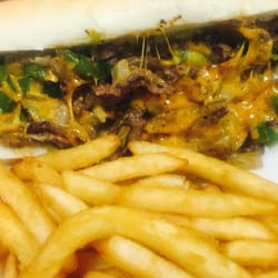 Lunch Box Cafe - Steak philly and fries
