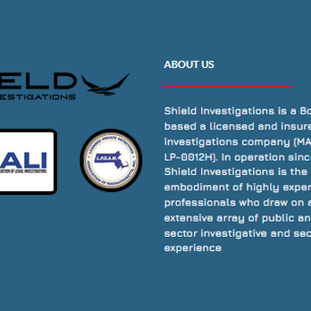 Shield Investigations - Private Investigation Near Me - Boston, Massachusetts Shield Investigations - Private Investigation Near Me - Boston, Massachusetts