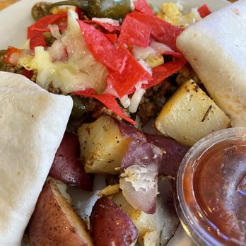 Cafe Brazil - Migas Breakfast Entree - Breakfast & Brunch Near Me - Dallas, Texas