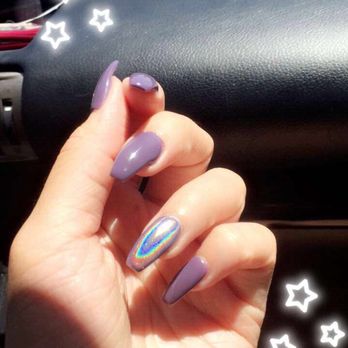 Angel’s Nails - Loved my fill with Anna ! The chrome was a nice touch - Nail Salons Near Me - El Monte, California