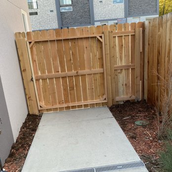 JJ Construction & Landscaping Services - Wooden fence/ gate - Landscaping Near Me - Denver, Colorado JJ Construction & Landscaping Services - Wooden fence/ gate - Landscaping Near Me - Denver, Colorado