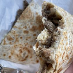 Benny's Corn Taqueria - Fajita quesadilla