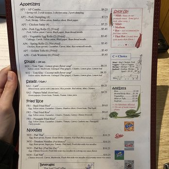 US Thai Cafe - Menu - Thai Near Me - Edgewater, Colorado