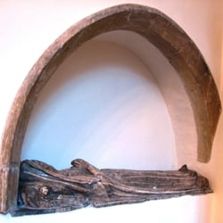 Llandaff Cathedral - Effigy of Lady Christian Audley, d. 1409, in the Telio Chapel