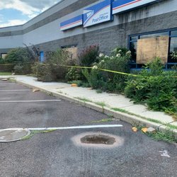 US Post Office - West Chester PA location temporarily closed due to a fire.