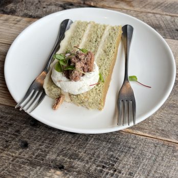The Garrison - Green tomato cake - New American Near Me - Ozark, Missouri