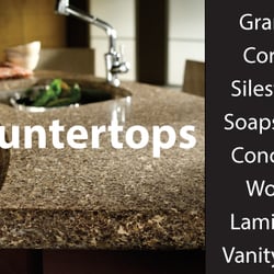Mid-Cape Home Centers - Countertops available at Mid-Cape Home Centers: Granite, Corian, Silestone, Wood, HanStone, Laminate and Vanity Tops.