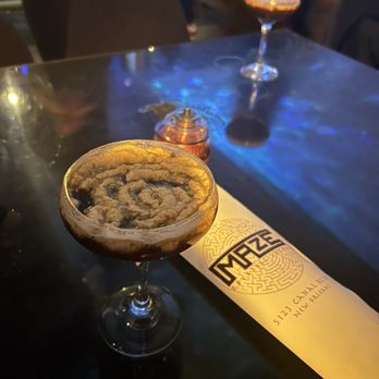 Maze Cocktail Lounge - Expresso Martini - Cocktail Bars Near Me - New Orleans, Louisiana