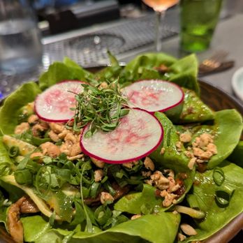 Lineage - Mushroom Butter Lettuce Salad - Asian Fusion Near Me - Wailea, Hawaii Lineage - Mushroom Butter Lettuce Salad - Asian Fusion Near Me - Wailea, Hawaii