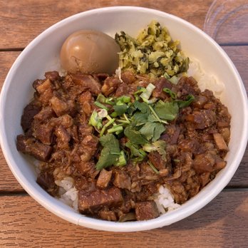 Jojo's Kitchen: Taiwan Eats - Braised Pork Belly over Rice - Taiwanese Near Me - Rancho Cucamonga, California