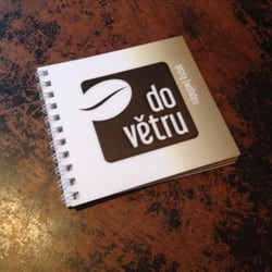 Do Větru - Nápojový lístek.