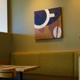 a corner of a restaurant a corner of a restaurant