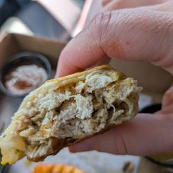Willy's Empanada House - Green chilli chicken