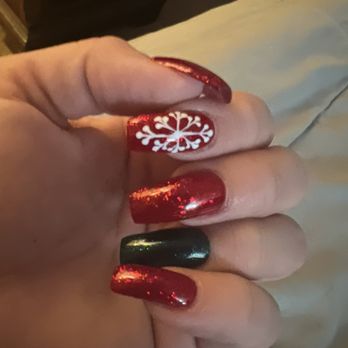 Sunrise Nails & Spa - Thank you Rose! I love my Christmas Nails - Nail Salons Near Me - Santa Clarita, California Sunrise Nails & Spa - Thank you Rose! I love my Christmas Nails - Nail Salons Near Me - Santa Clarita, California