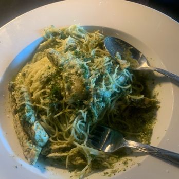 Ronis West - My delicious Chicken Pasta Pesto Genovese with Angel hair gluten free pasta. - Italian Near Me - Murrieta, California