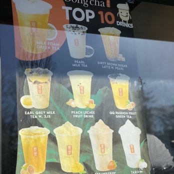 Gong Cha - Top 10 drinks - Bubble Tea Near Me - Centreville, Virginia Gong Cha - Top 10 drinks - Bubble Tea Near Me - Centreville, Virginia