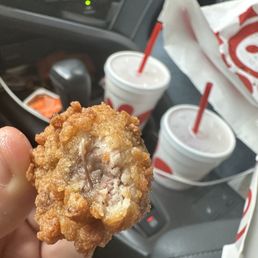 Disgusting chicken Chick-fil-A- Nuggets