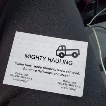 Mighty Hauling - #MightyHauling - Junk Removal & Hauling Near Me