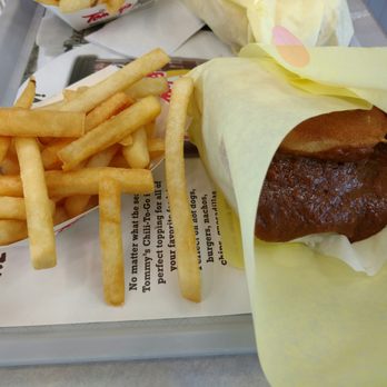 Original Tommy's - Hamburger, extra chili and fries. - Burgers Near Me - Barstow, California
