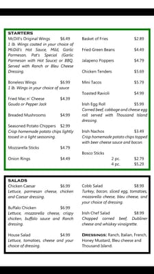 Menu photo 7 McDill's Irish Pub Collinsville, IL Menu photo 7 McDill's Irish Pub Collinsville, IL