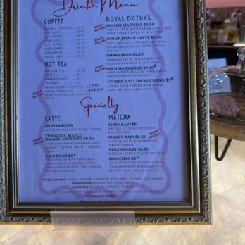 Moharani Coffee House - Menu - Coffee & Tea Near Me - Houston, Texas Moharani Coffee House - Menu - Coffee & Tea Near Me - Houston, Texas