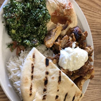 Haji-Baba - Chicken shawarma plate - Middle Eastern Near Me - Tempe, Arizona Haji-Baba - Chicken shawarma plate - Middle Eastern Near Me - Tempe, Arizona
