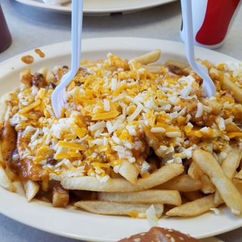 Main Burgers - Large chili cheese fries (good chili cheese fries) - American Near Me - Baldwin Park, California Main Burgers - Large chili cheese fries (good chili cheese fries) - American Near Me - Baldwin Park, California
