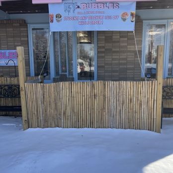 Icy Bubbles - Back of building - Bubble Tea Near Me - Moline, Illinois