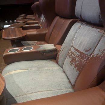 CMX CinéBistro Waverly Place - Torn apart seats - Cinema Near Me - Cary, North Carolina CMX CinéBistro Waverly Place - Torn apart seats - Cinema Near Me - Cary, North Carolina