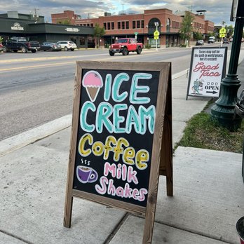 Clydesdale Creamery - Outside creamery - Ice Cream & Frozen Yogurt Near Me - Whitefish, Montana Clydesdale Creamery - Outside creamery - Ice Cream & Frozen Yogurt Near Me - Whitefish, Montana