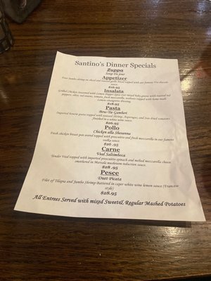 Menu photo 1 Santino's Pizza Parlin, NJ