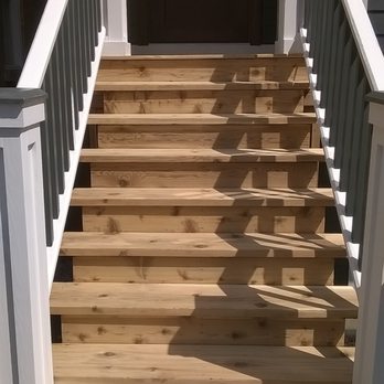 Weiss Decorating - Stripped and cleaned old stain from exterior entry stairs, Lincoln Park, Chicago, IL - Painters Near Me Weiss Decorating - Stripped and cleaned old stain from exterior entry stairs, Lincoln Park, Chicago, IL - Painters Near Me