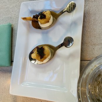 Nous - Complementary appetizer. - German Near Me - Ashland, Oregon