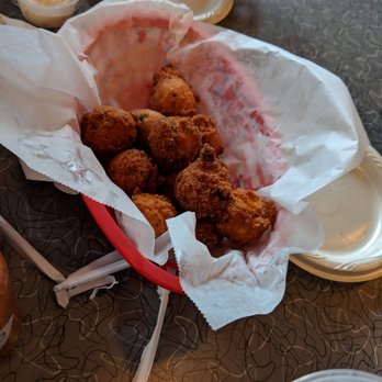Soul Fish Cafe - Hush puppies.  Hard to get fried bread wrong.  Done well. - Southern Near Me - Germantown, Tennessee