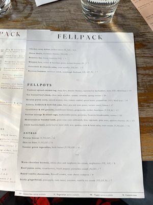 Menu photo 2 Fellpack Keswick, CMA