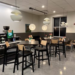 Publix - Dine-in area to sit and consume coffee & donuts, or sub sandwich & pop,  etc.