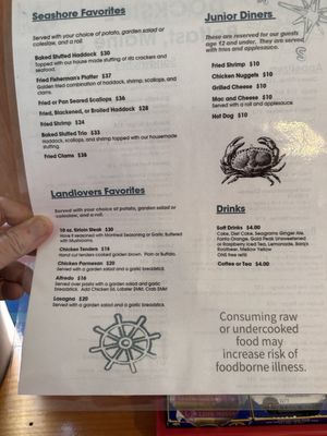 Menu photo 1 Dockside Family Restaurant Belfast, ME Menu photo 1 Dockside Family Restaurant Belfast, ME