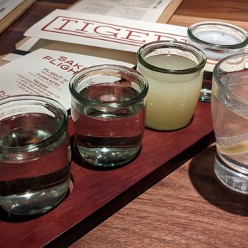 TigerLily - Sake flight - Japanese Near Me - Ferndale, Michigan TigerLily - Sake flight - Japanese Near Me - Ferndale, Michigan