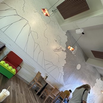 Lekker Coffee and Baking - Art/mural on wall - Cafes Near Me - Palmer, Alaska
