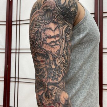 Reborn Tattoo Studio - Monkey King - Tattoo Near Me - San Jose, California Reborn Tattoo Studio - Monkey King - Tattoo Near Me - San Jose, California