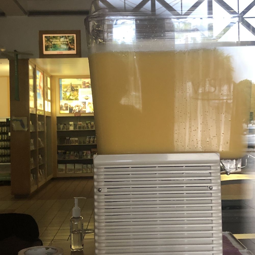 The famous orange juice. The famous orange juice.