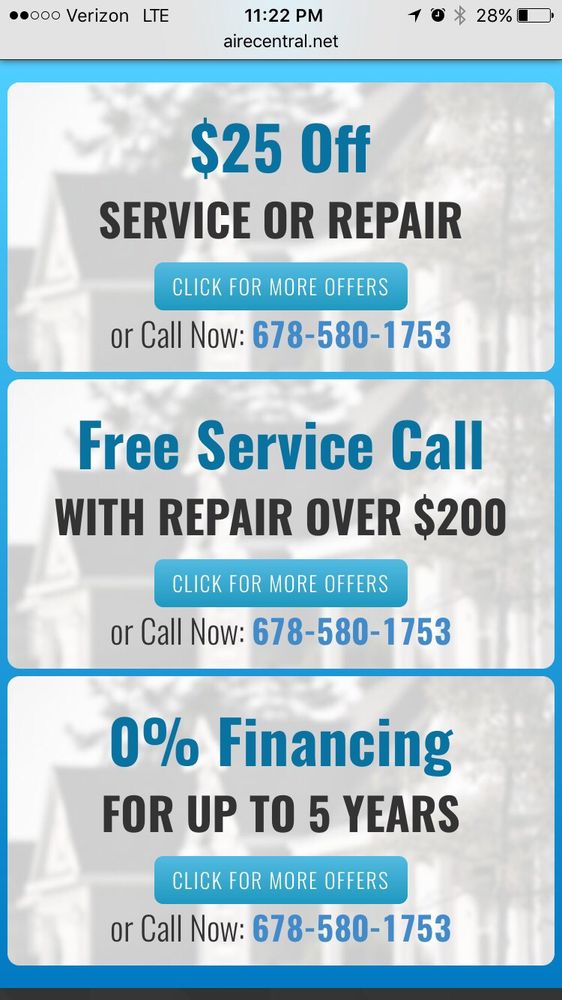 AIRE CENTRAL HEATING AND COOLING Updated June 2024 3725 Stone