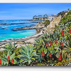 4x5 foot original oil painting by artist Brooke Harker