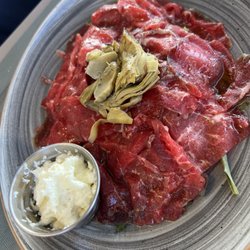 La Terrazza - Very large portion of carpaccio